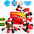 Kit festa Carros Decoração Aniversário Painel+ 150 balão - Imagem 1