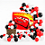 Kit festa Carros Decoração Aniversário Painel+ 150 balão - Imagem 7