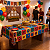 Painel TNT Festa Junina Decoração Apliques Coloridos 1,40m - Imagem 1