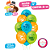 Kit Festa Mundo Bita Decoração Toalha azul+ Balões + Painel - Imagem 6