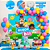 Kit Festa Mundo Bita Decoração Aniversário Painel+150 Balões - Imagem 8