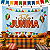 Painel TNT Festa Junina Decoração Junino Bandeirola 1,40m - Imagem 1