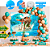 Kit Festa Moana Decoração Aniversário Painel+150 Balões - Imagem 1