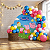Kit Festa Peppa Pig Decoração Aniversário Arco 5m 200 Balões - Imagem 4