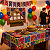 Toalha GG Decoração Festa Junina Floral Junino Julina Arraia - Imagem 1