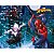 Kit Festa Homem aranha Decoração Aniversá Painel+150 Balões - Imagem 8