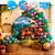 Kit Festa Encanto Decoração Aniversár Arco bexiga 125 Balões - Imagem 1