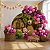 Kit Festa combina Masha e o Urso Decoração Arco 150 Balões - Imagem 2