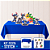 Kit festa Stitch Decoração Aniverário Display+Toalha azul 2m - Imagem 1