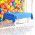 Kit festa Stitch Decoração Aniverário Display+Toalha azul 2m - Imagem 4