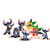 Kit festa Stitch Decoração Aniverário Display+Toalha azul 2m - Imagem 7