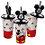 Copo Refri Com Canudo e Pin Decoração Mickey Disney 500ML - Imagem 4