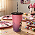 Copo Refri Com Canudo e Pin Decoração Minnie Rosa Disney - Imagem 4