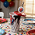 Copo Refri Com Canudo e Pin Decoração Homem Aranha Disney - Imagem 1