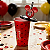 Copo Refri Com Canudo e Pin Decoração Minnie Vermelha Disney - Imagem 2