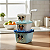 Conjunto 3 Potes Conect Quadrado Decoração Mickey Adulto - Imagem 1