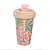Mini Shakeira de Plástico Decoração Moana Festa 320ML Aniver - Imagem 1
