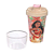 Mini Shakeira de Plástico Decoração Moana Festa 320ML Aniver - Imagem 2