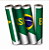 Rolo TNT Decoração Torcida Brasil Festa Copa Eventos 32cm x 25m - Imagem 3