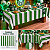 Toalha Decoração festa Futebol Aniversá Branco e Verde 1,40m - Imagem 6