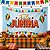 Kit festa junina Painel+Toalha Julina Arraia decora girassol - Imagem 7