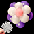 Kit 5 a 20 Suporte Flor Balão Arco Festa Decoração bexigas - Imagem 5