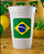 30 Adesivos Festa Quadrado Nações Copa Decoração 5x5cm - Imagem 3