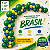 Kit Festa Brasil Decoração Comemoração arco 150 bexiga balão - Imagem 6