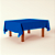 Toalha De Mesa TNT Festa Azul Decoração Eventos 1,20m x 1m - Imagem 3