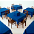 Toalha De Mesa TNT Festa Azul Decoração Eventos 1,20m x 1m - Imagem 4