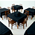 Toalha De Mesa TNT Festa Preto Decoração Eventos 1,20m x 1m - Imagem 5