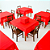 Toalha De Mesa TNT Festa Vermelho Decoração Eventos 1,20mx1m - Imagem 6
