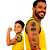 12 Tatuagem De Pele Decoração Brasil Festa Copa 2026 - Imagem 3
