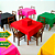 Kit 50 Toalha mesa GRANDE 2m TNT Festa Aniversário Eventos - Imagem 1