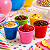 60 Copinhos p/Doces Brigadeiros 60ML Decoração Festa Anivers - Imagem 3