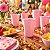 50 Copos Descartáveis Rosa Claro 200ml Festa aniversário - Imagem 6