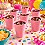 50 Copos Descartáveis Rosa Claro 200ml Festa aniversário - Imagem 7