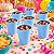 50 Copos Descartáveis Azul claro 200ml Festa aniversário - Imagem 3
