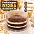 Embalagem B32RA Para Bolo Torta 1kg Tampa Alta Ranhurada18cm - Imagem 3