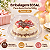 Embalagem B35AL Para Bolo Torta 500g Tampa Alta Lisa 15cm - Imagem 2
