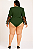 Body poá ponta de manga verde - Imagem 2