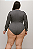 Body cinza com abertura nas mangas - Imagem 2