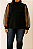 Blusa manga longa de tule preta - Imagem 1