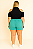 Short canelado azul - Imagem 2