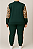 Conjunto verde e branco com animal print - Imagem 3