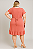Vestido transpassado coral - Imagem 2