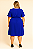 Vestido azul mangas - Imagem 2