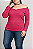 Blusa ombro a ombro pink - Imagem 1