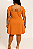 Vestido laranja manguinhas - Imagem 2
