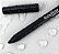 LÁPIS DELINEADOR À PROVA D`ÁGUA CARBON BLACK - RUBY ROSE - Imagem 2